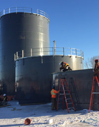 field-erected Field Erected Tanks Dawson Creek, Fort St John, Grande Prairie