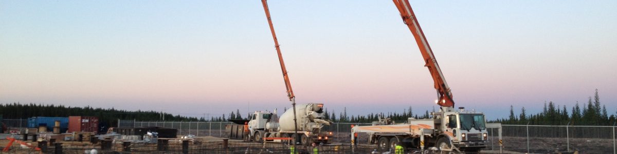 Concrete construction Grande Prairie, Dawson Creek, Fort St John