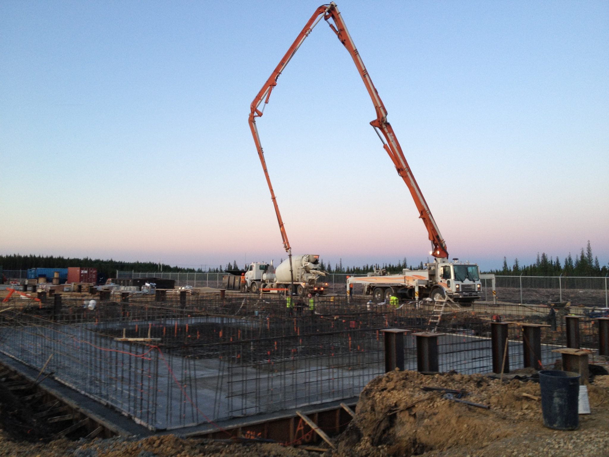 Concrete construction Grande Prairie, Dawson Creek, Fort St John